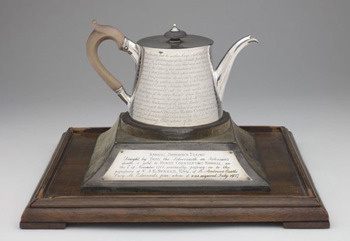 Dr. Johnson’s Teapot